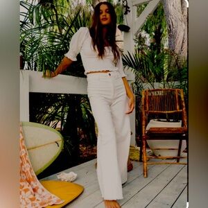 Billabong Free Fall Corduroy Pants NWT Cream SZ 29W